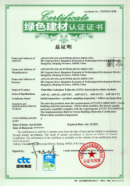 Product Certificates